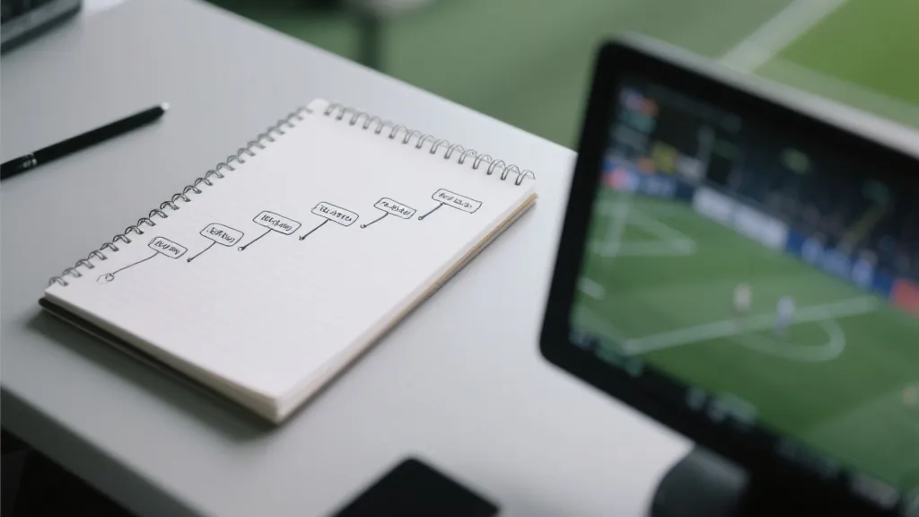 滚球盘口观察框架：时间轴与关键事件节点的概念示意