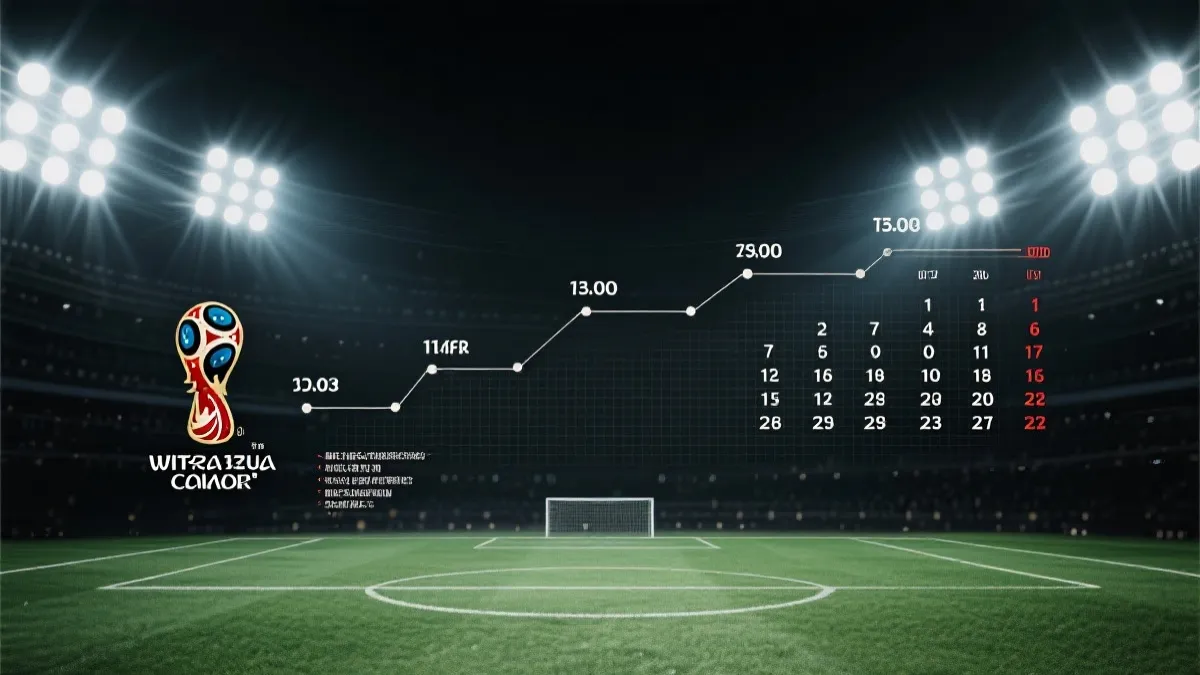 2026世界杯32强赛程全景解析：从揭幕战到决赛的时间轴观赛日历